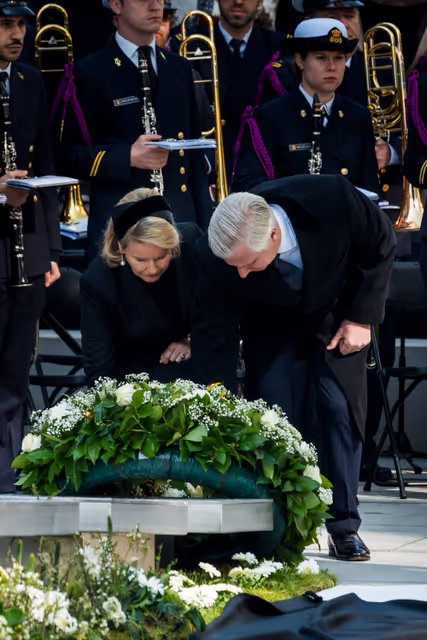 Φωτογραφία 26: Commemoration of the 2016 Brussels terrorist attacks