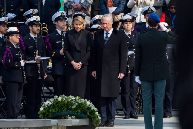 Φωτογραφία 27: Commemoration of the 2016 Brussels terrorist attacks