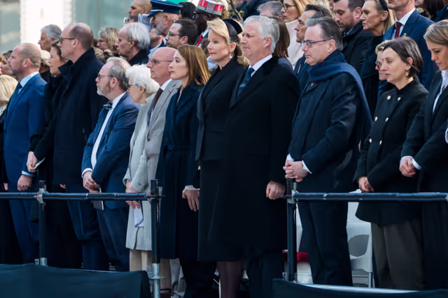 Φωτογραφία 12: Commemoration of the 2016 Brussels terrorist attacks