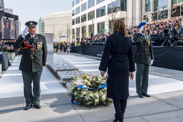 Commemoration of the 2016 Brussels terrorist attacks