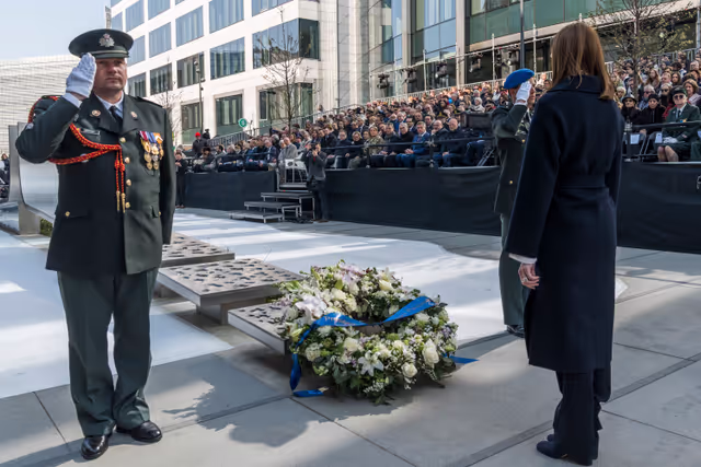 Commemoration of the 2016 Brussels terrorist attacks