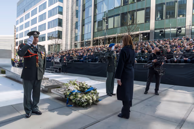 Commemoration of the 2016 Brussels terrorist attacks