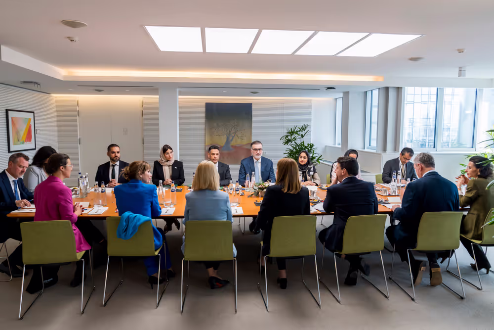 Roberta METSOLA, EP President meets with Ambassadors of Gulf Cooperation Council