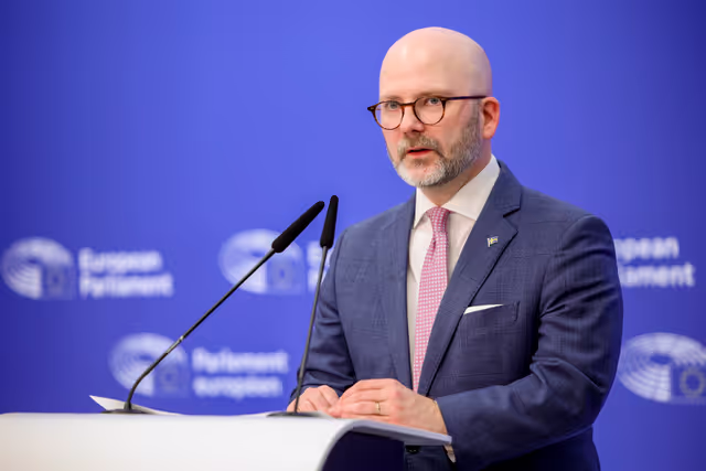 Fotografie 17: Press confrerence on the rise of no-go zones in Europe