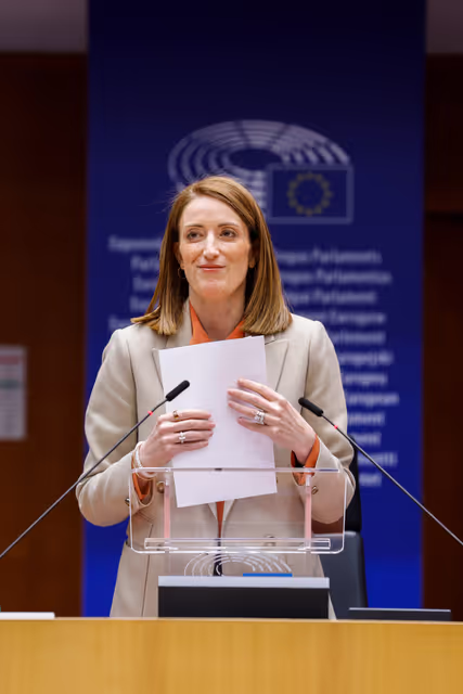 Billede 34: EP Plenary Session - Resumption of session and order of business