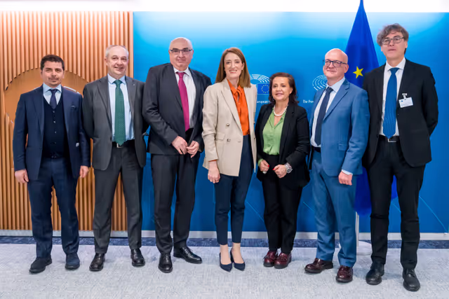 Roberta METSOLA, EP President meets with Maurizio GARDINI, President of Confcooperative