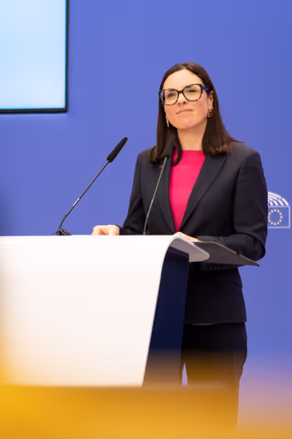 Φωτογραφία 1: Press conference on combatting corruption – final vote on the EU directive