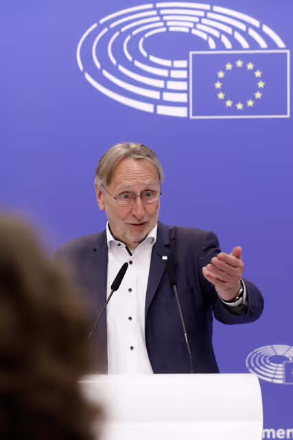 Foto 12: Press conference on EU US trade deal: Setting conditions for lowering tariffs on US products