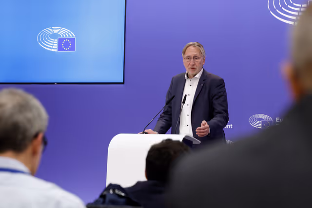 Foto 9: Press conference on EU US trade deal: Setting conditions for lowering tariffs on US products