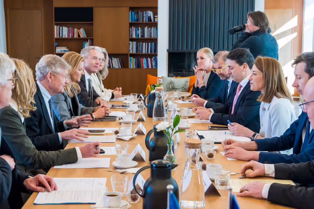 Valokuva 6: Official visit by Roberta METSOLA, EP President to Stockholm (Sweden) - Meeting with Business Leaders