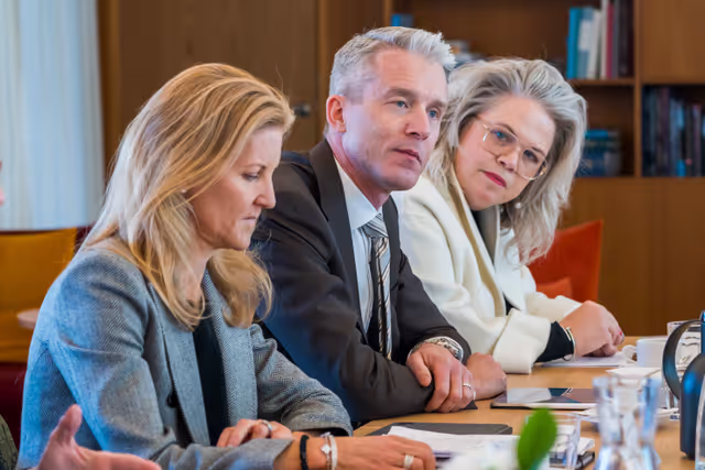 Valokuva 3: Official visit by Roberta METSOLA, EP President to Stockholm (Sweden) - Meeting with Business Leaders