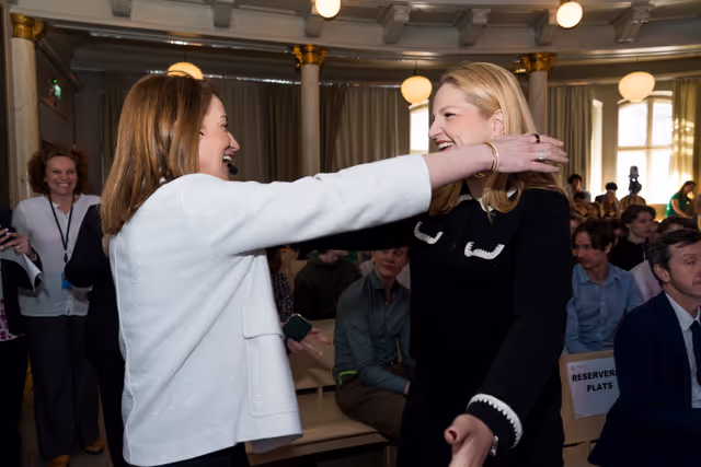 Valokuva 18: Official visit by Roberta METSOLA, EP President to Stockholm (Sweden) - Townhall Discussion with Students