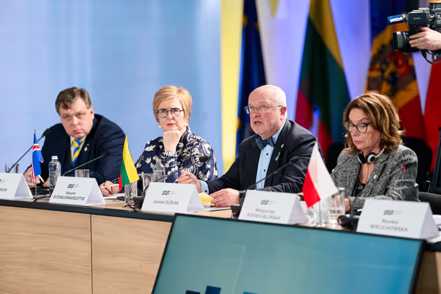 Ceremony commemorating the fourth anniversary of the liberation in Bucha (Ukraine) and Bucha Summit.