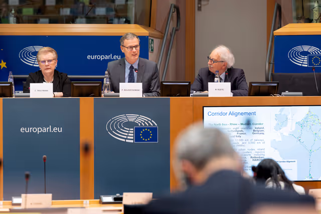 Fotografija 38: TRAN Committee - Exchange of views with European Coordinators for the TEN-T