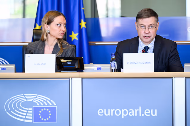 ECON Committee -  Economic Dialogue with Valdis DOMBROVSKIS, Commissioner for Economy and Productivity; Implementation and Simplification