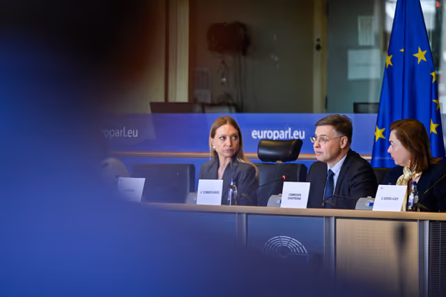 ECON Committee -  Economic Dialogue with Valdis DOMBROVSKIS, Commissioner for Economy and Productivity; Implementation and Simplification