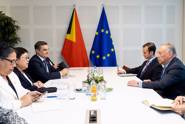 Antonio TANGER CORREA meets with Maria Fernanda LAY, President of the National Parliament of Timor Leste