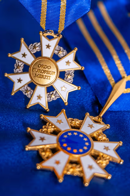 European Order of Merit medals