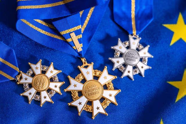 European Order of Merit medals