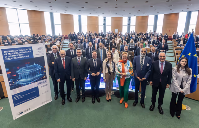 AFCO  Inter-Parliamentary Committee Meeting on ' The institutional aspects of Artificial Intelligence in the context of European integration '