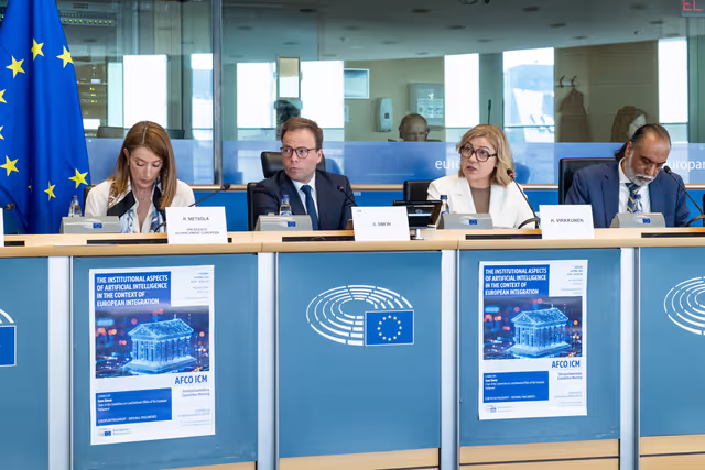 AFCO  Inter-Parliamentary Committee Meeting on ' The institutional aspects of Artificial Intelligence in the context of European integration '