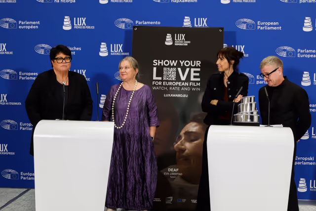 Photo 8: LUX Audience Award Ceremony  - Press point