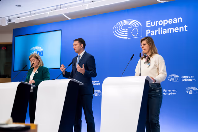 Fotografi 14: Press conference on the MFF: Ahead of the committee vote on Parliament's negotiating position