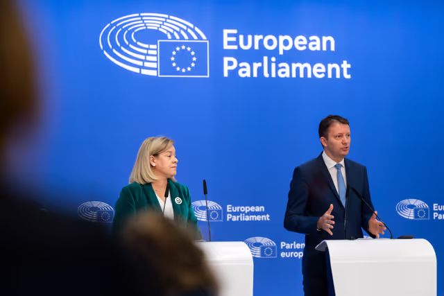 Fotografi 13: Press conference on the MFF: Ahead of the committee vote on Parliament's negotiating position