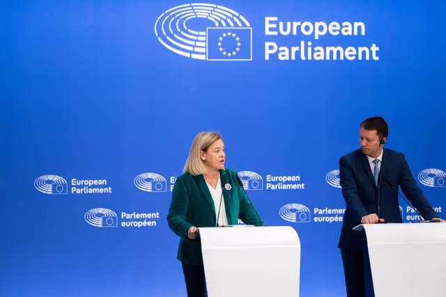 Fotografi 8: Press conference on the MFF: Ahead of the committee vote on Parliament's negotiating position