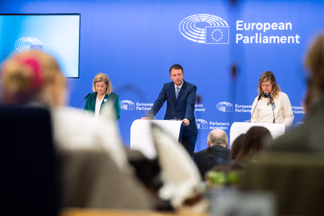 Fotografi 5: Press conference on the MFF: Ahead of the committee vote on Parliament's negotiating position