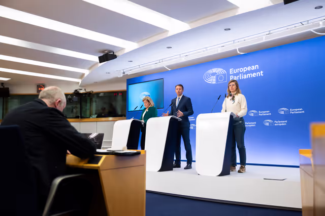 Fotografi 17: Press conference on the MFF: Ahead of the committee vote on Parliament's negotiating position