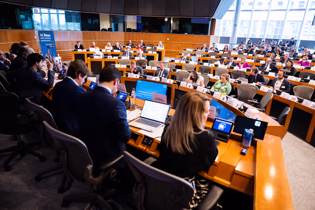 Foto 6: IMCO LIBE - The AI Act: State of Implementation of National Sandboxes and Real-World Testing - Dialogue with Members of national Parliaments