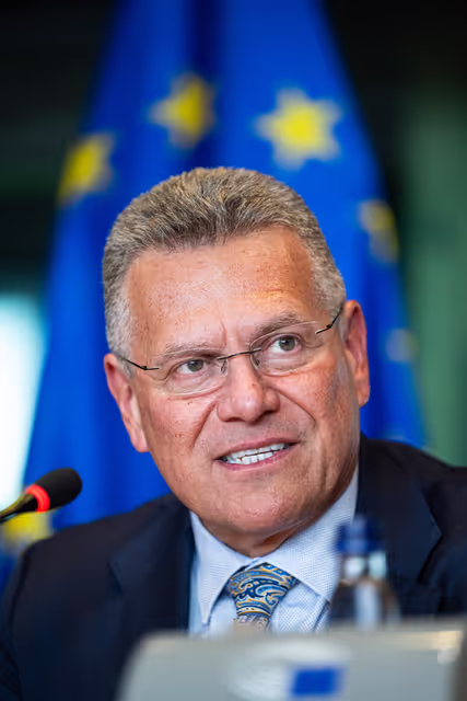 Fotografija 35: IMCO - Exchange of views with Commissioner SEFCOVIC for Trade and Economic Security