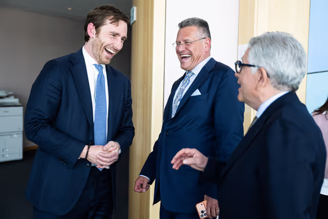 Fotografija 43: IMCO - Exchange of views with Commissioner SEFCOVIC for Trade and Economic Security