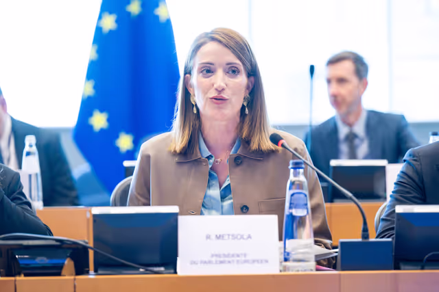 Fotografi 21: EP delegation to the Conciliation Committee meeting