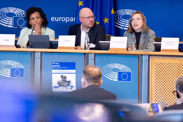 Fotografie 6: CULT- Workshop ' From script to screen: the European film financing landscape '