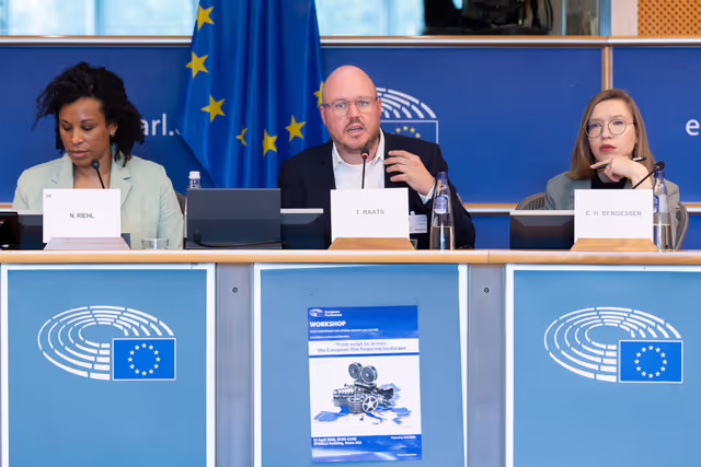 Fotografie 1: CULT- Workshop ' From script to screen: the European film financing landscape '