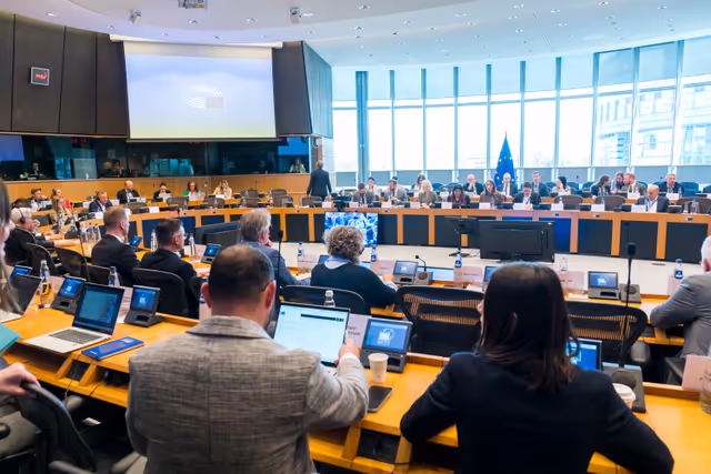 Fotografi 3: EP Delegation Counciliation Meeting