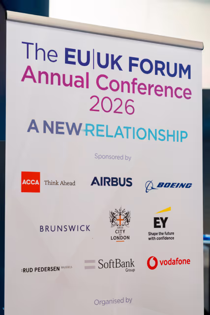 Keynote speech by Roberta METSOLA, EP President at EU/UK annual forum 2026