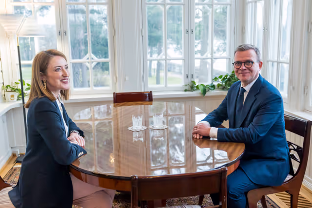 Official visit by Roberta METSOLA, EP President, to Helsinki (Finland) - Meeting with Petteri ORPO, Finnish Prime Minister