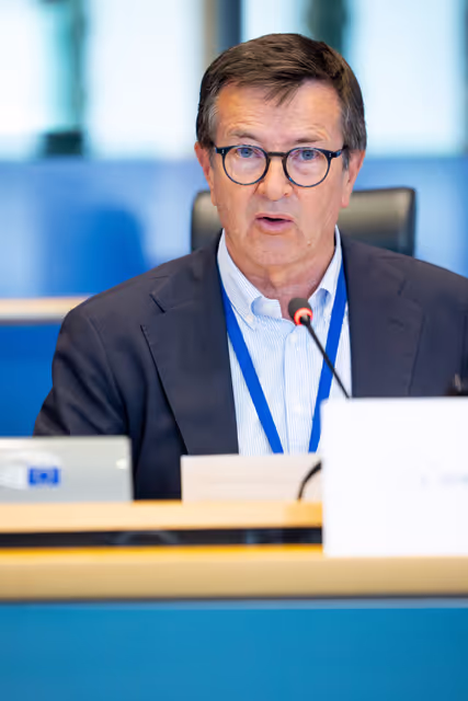 Photo 20: ITRE - Structured dialogue with Andrius Kubilius, European Commissioner for Defence and Space