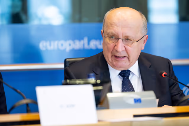 Photo 14: ITRE - Structured dialogue with Andrius Kubilius, European Commissioner for Defence and Space