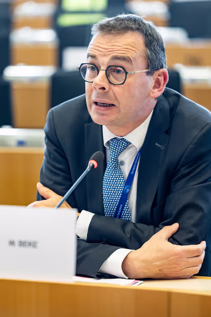 Photo 13: ITRE - Structured dialogue with Andrius Kubilius, European Commissioner for Defence and Space