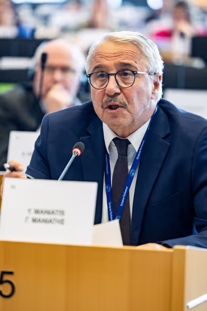 Photo 10: ITRE - Structured dialogue with Andrius Kubilius, European Commissioner for Defence and Space