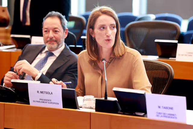 Fotografija 42: EP delegation to the Conciliation Committee meeting on Air passenger rights