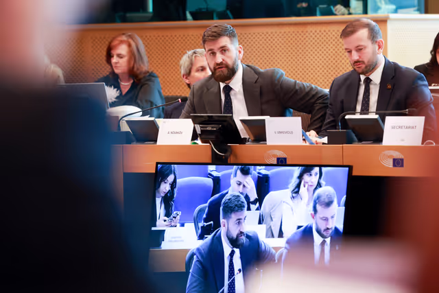 Fotografija 10: EP delegation to the Conciliation Committee meeting on Air passenger rights