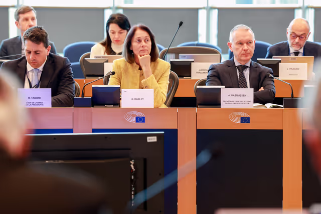 Fotografija 8: EP delegation to the Conciliation Committee meeting on Air passenger rights