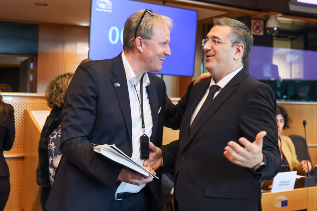 Fotografija 37: EP delegation to the Conciliation Committee meeting on Air passenger rights