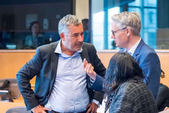 Fotografija 40: EP delegation to the Conciliation Committee meeting on Air passenger rights