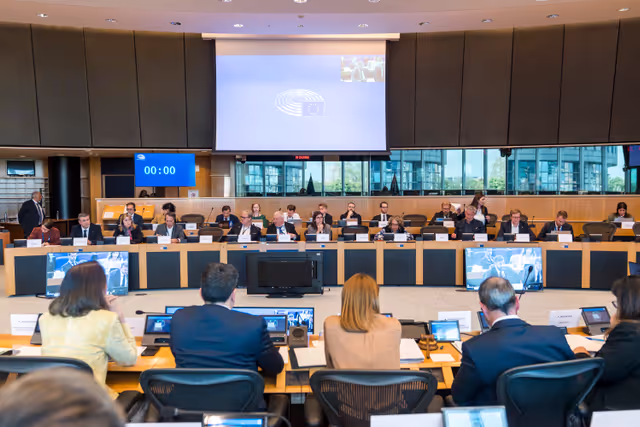 Fotografija 28: EP delegation to the Conciliation Committee meeting on Air passenger rights